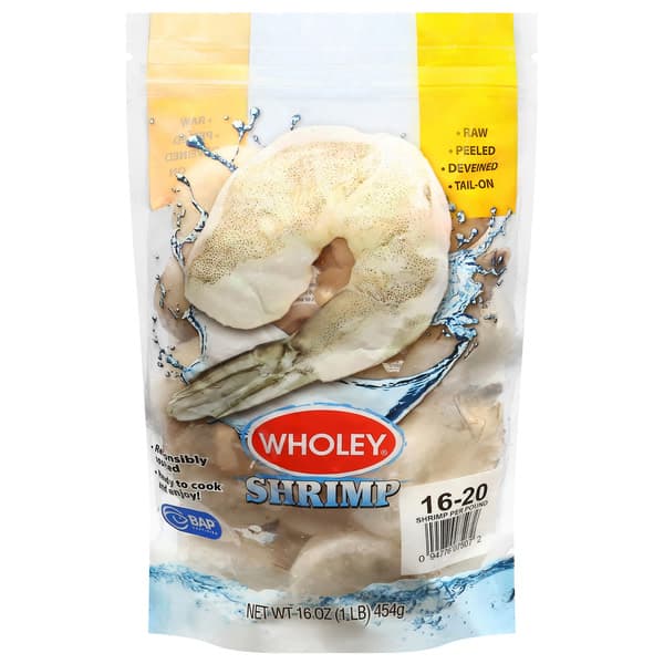 Wholey Raw Shrimp