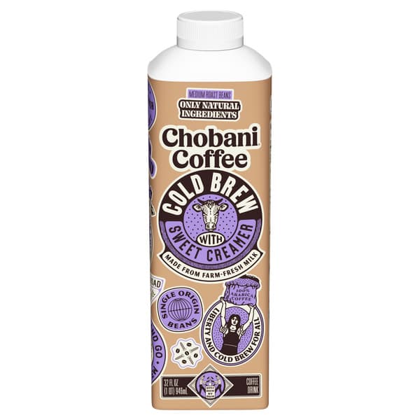 Chobani Coffee Cold Brew With Sweet Creamer