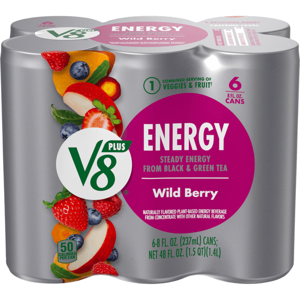 V8 + Energy Wild Berry