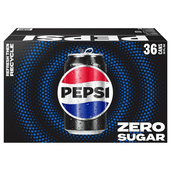 Pepsi Zero Sugar Soda Cola