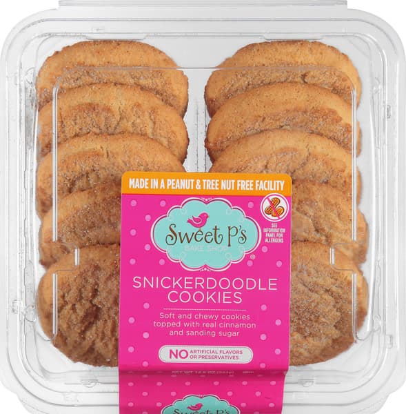 Sweet P'S Bake Shop Cookies Snickerdoodle