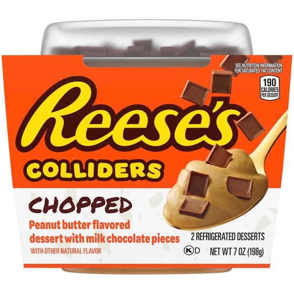 Reese'S Colliders Chopped Peanut Butter Flavored Dessert With Milk Chocolate