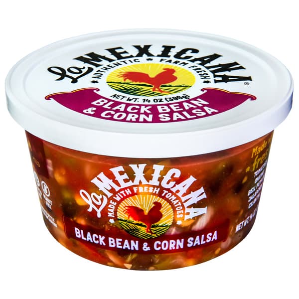 La Mexicana Mild Black Bean & Corn Salsa