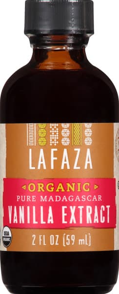 Lafaza Organic Pure Madagascar Vanilla Extract