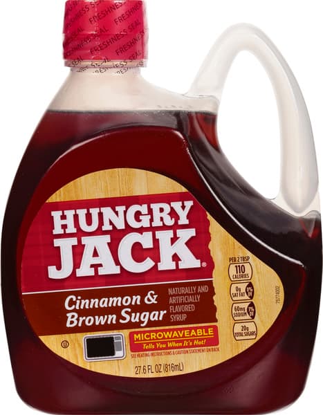 Hungry Jack Cinnamon & Brown Sugar Syrup