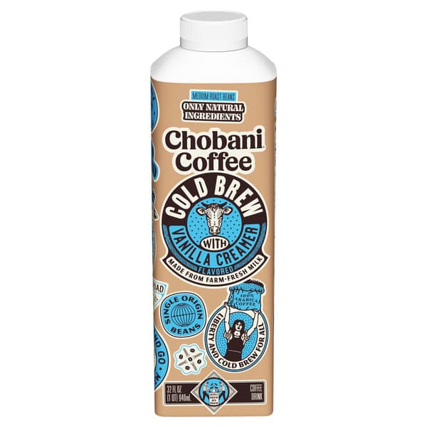 Chobani Coffee Cold Brew With Vanilla Creamer