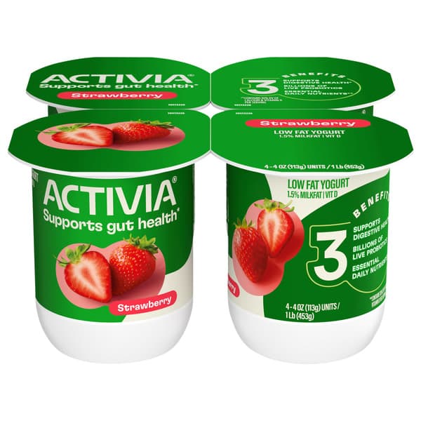 Is it Low FODMAP Dannon Activia Strawberry Probiotic Yogurt