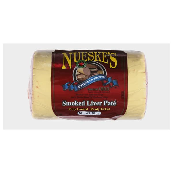 Nueske'S Applewood Smoked Liver Pate Shrinkwrapped