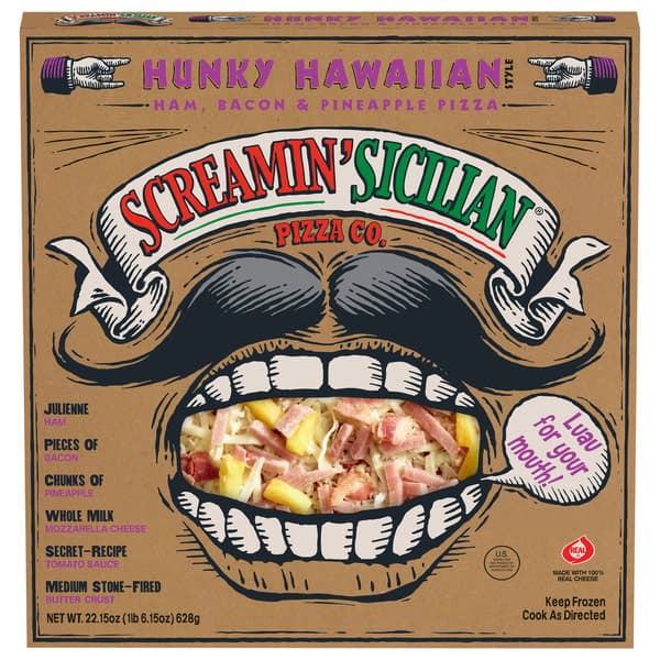 Screamin' Sicilian Pizza Co. Pizza, Hunky Hawaiian