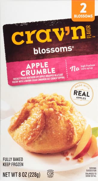 Crav'N Flavor Apple Crumble Blossoms
