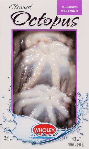 Wholey All Natural Cleaned Octopus