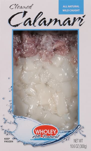 Wholey All Natural Cleaned Calamari