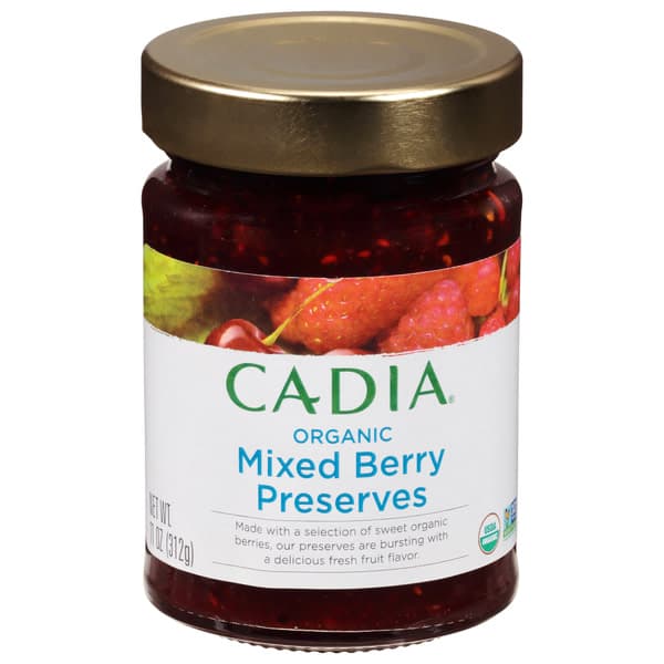 Cadia Organic Mixed Berry Preserves