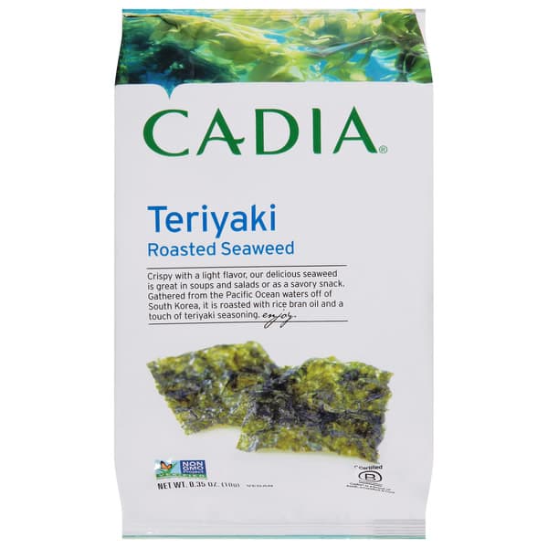 Cadia Roasted Teriyaki Seaweed