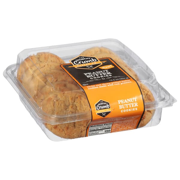 The Worthy Crumb Peanut Butter Cookies