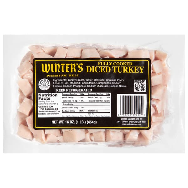 Winter'S Diced Turkey