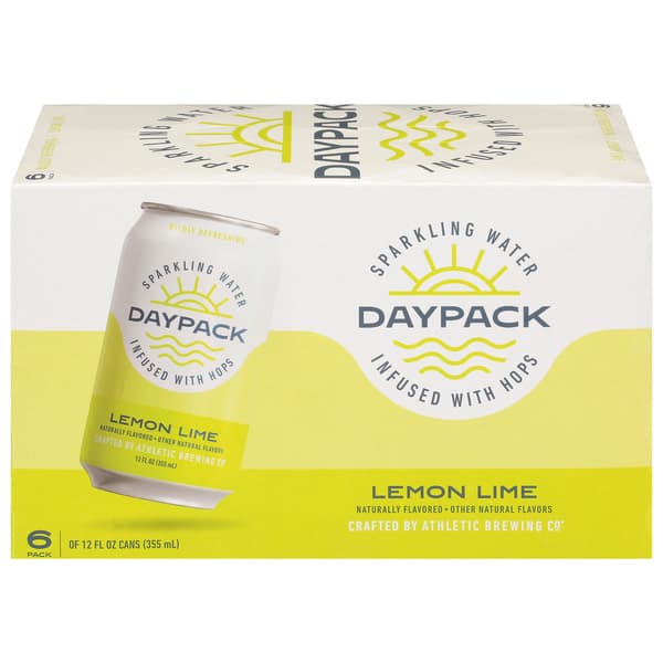 Athletic Brewing Co Daypack Lemon Lime Sparkling Water 