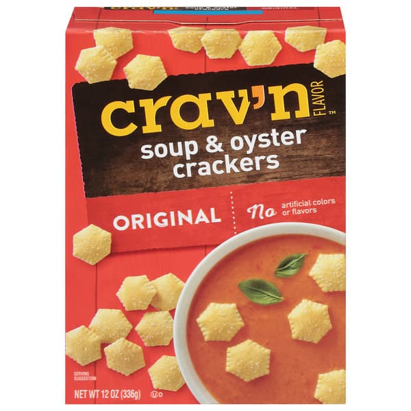 Crav'N Flavor Soup & Oyster Crackers, Original