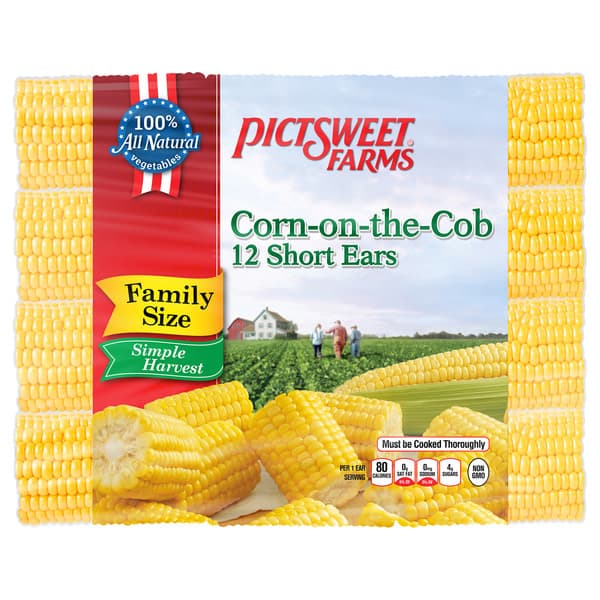 Pictsweet Corn-On-The-Cob Short Ears