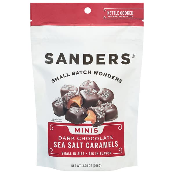 Sanders Dark Chocolate Seasalt Caramel