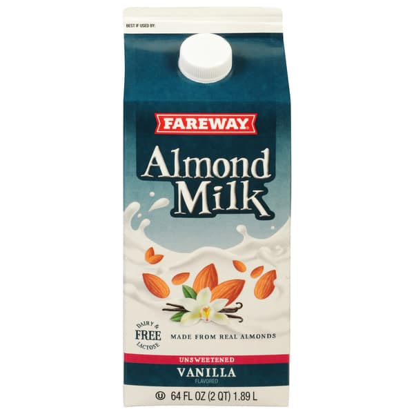 Fareway Unsweetened Vanilla Almond Milk