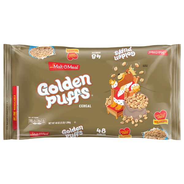Malt O Meal Golden Puffs Cereal