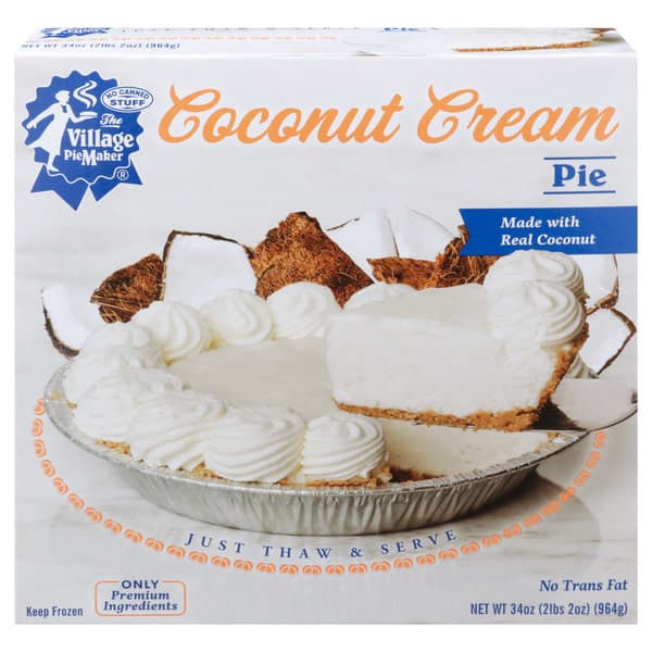 The Village Pie Maker Coconut Cream Pie