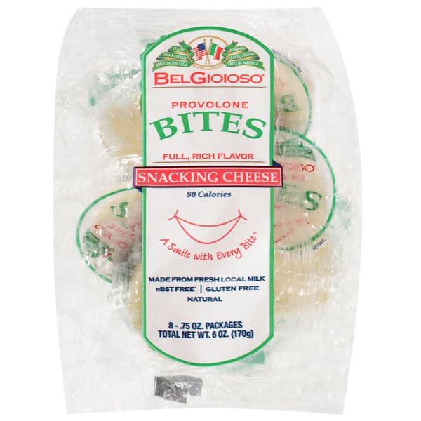 Belgioioso, Snacking Cheese, Provolone, Bites