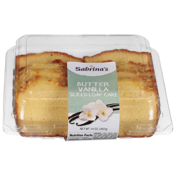 Sabrina'S Sliced Butter Vanilla Loaf Cake