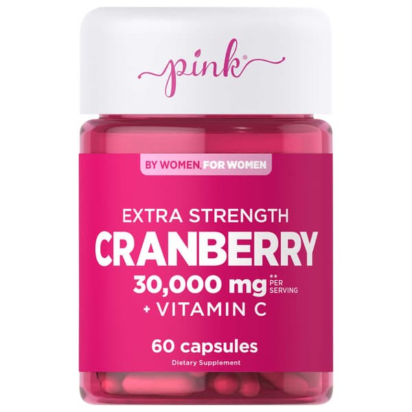 Pink Be Well Cranberry Complex W/ Vit C 60 Capsules