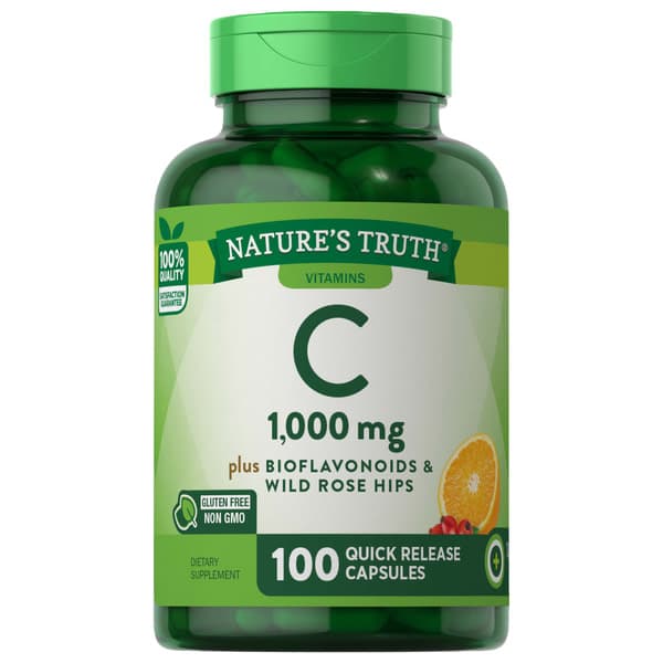 Nature'S Truth Vitamin C 1, With Bioflavonoids & Wild Rose Hips