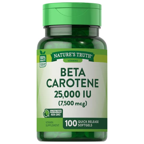 Nature'S Truth Beta-Carotene 7,500 Mcg (25,000 Iu Provitamin A