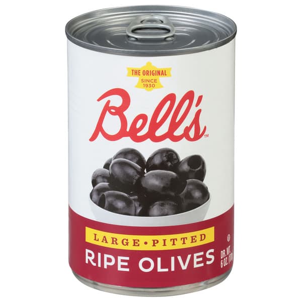 Bell'S Pitted Ripe Olives Large