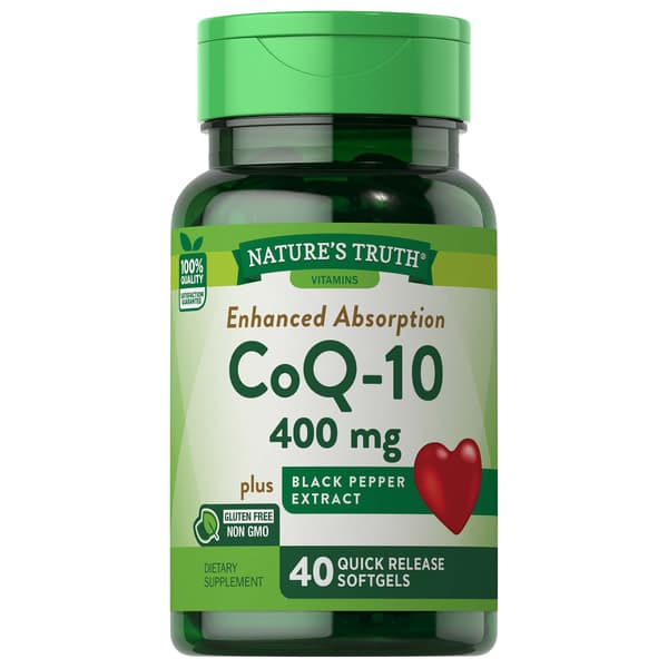 Nature'S Truth Maximum Strength Coq-10 Plus Black Pepper Extract