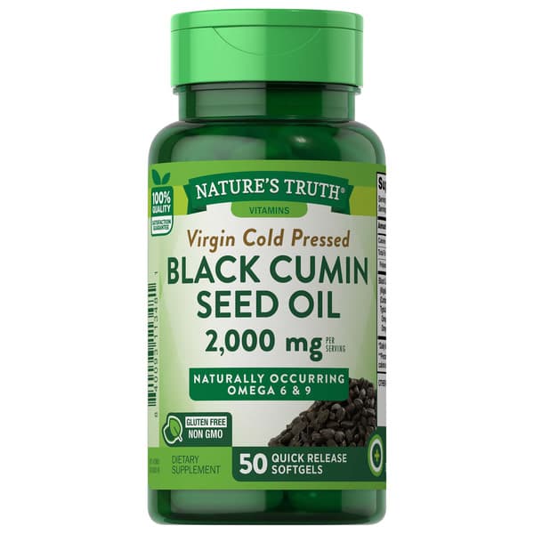 Nature'S Truth Black Cumin Seed Oil 