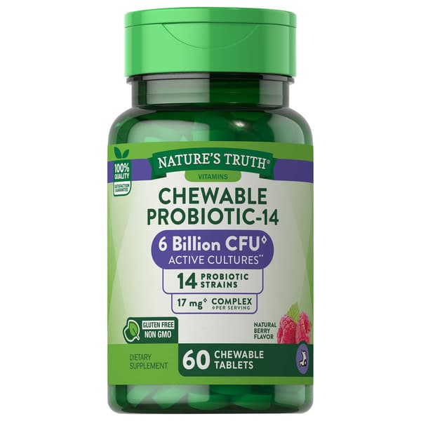 Nature'S Truth Probiotic Chewable 6 Billion