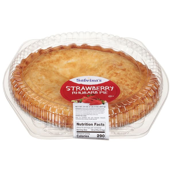 Sabrina'S Strawberry Rhubarb Pie