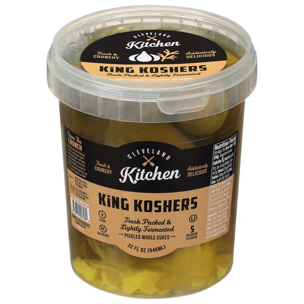Cleveland Kitchen King Koshers Pickled Whole Cukes