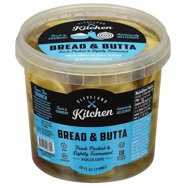 Cleveland Kitchen Bread &#38; Butta Pickle Chips