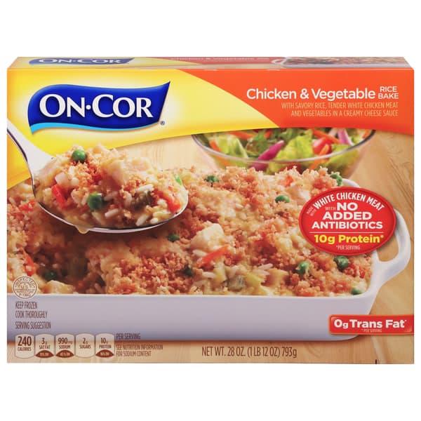 On-Cor Chicken & Vegetable Rice Bake