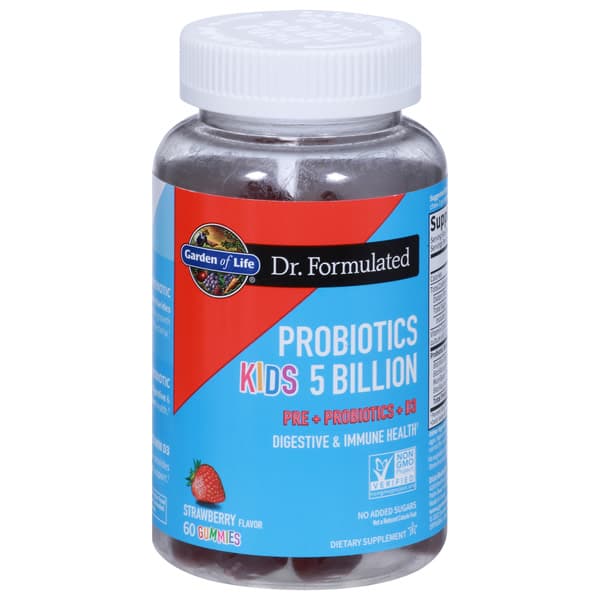 Garden Of Life Dr. Formulated Kids 5 Billion Probiotics Gummies