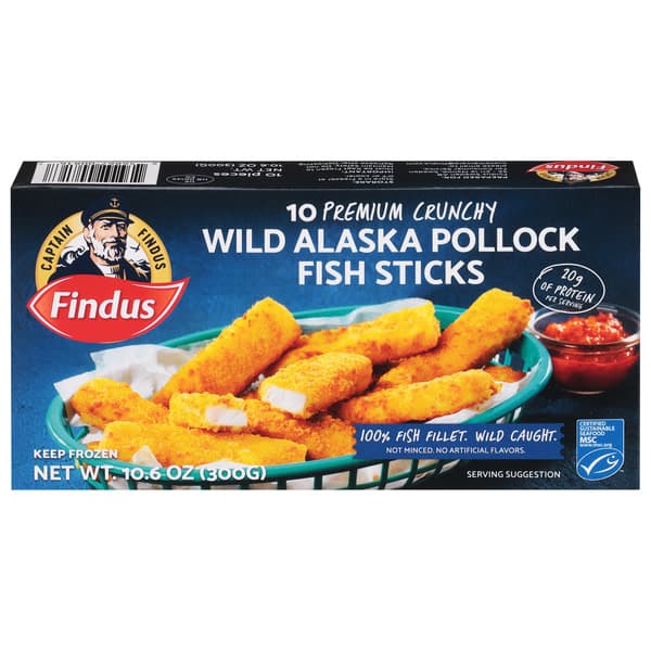 Findus Crunchy Premium Wild Alaska Pollock Fish