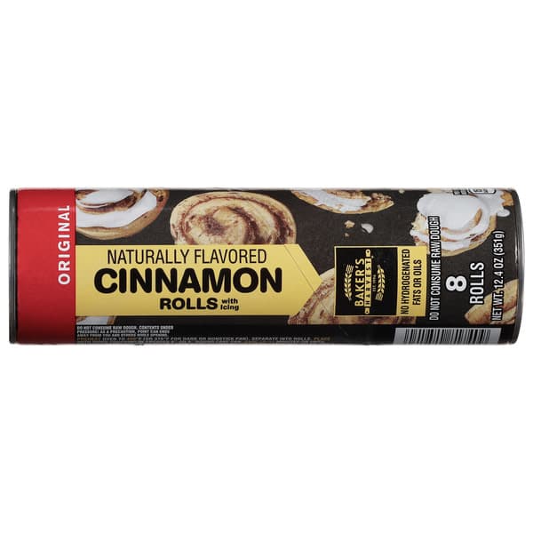 Bakers Harvest Cinnamon Rolls With Icing