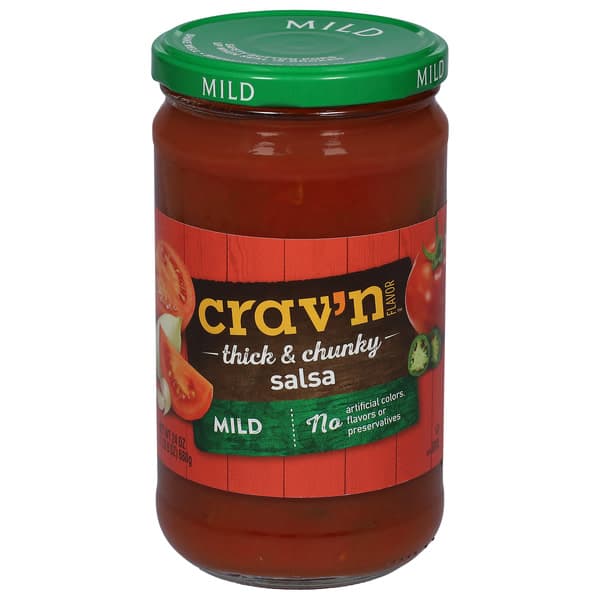 Crav'N Flavor Mild Thick & Chunky Salsa