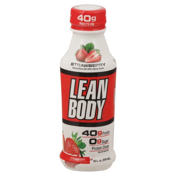 Lean Body Strawberry Protein Shake