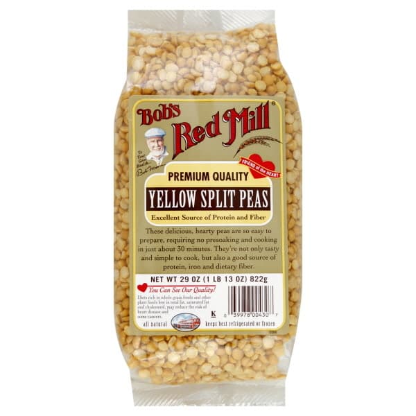 Bobs Red Mill Split Peas Yellow