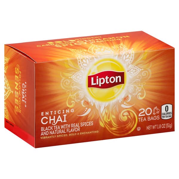 Lipton Black Tea Enticing Chai