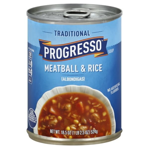 Progresso Soup Meatball & Rice