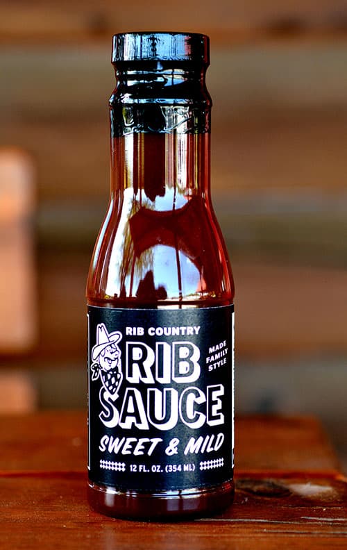 Rib Country Rib Sauce Sweet & Mild