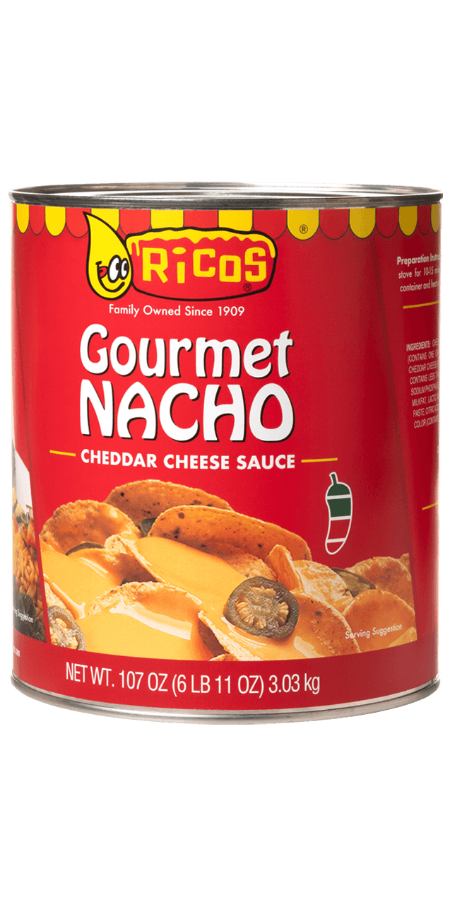 Is it MSG Free? Ricos Sauce Cheese Gourmet Nacho Cheddar Medium